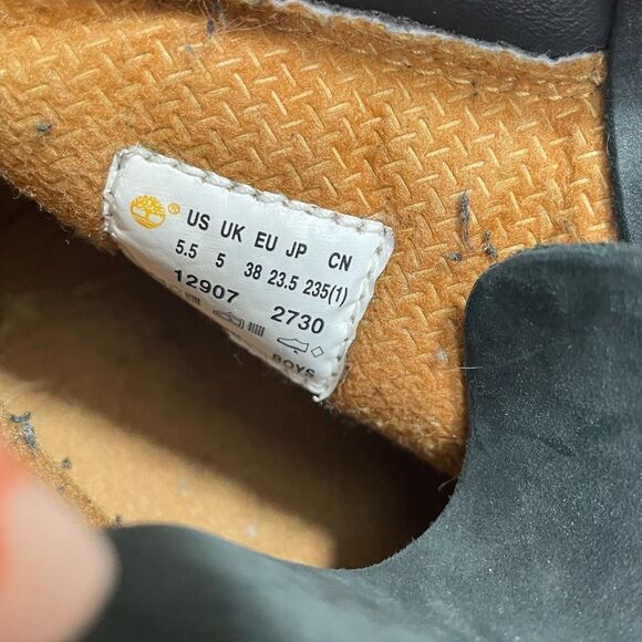 Timberland Black Leather Utility Boots - Picture 8 of 9